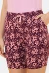 Amante Sleep Shorts - Winter Bloom Print — thumbnail 4